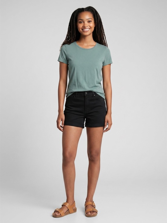 GAP Tops - Gap Favorite Tee Short Sleeve Crewneck T-Shirt Sage Green XS Soft Casual Basic